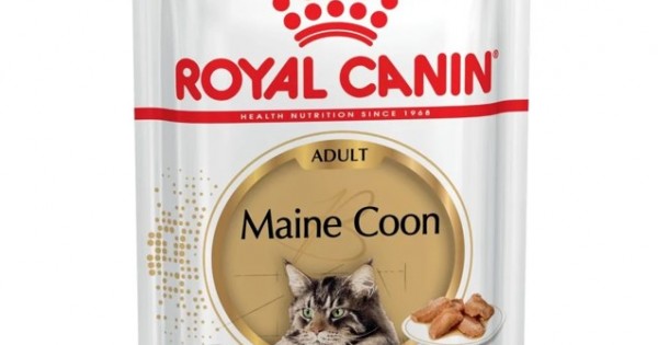 Royal Canin Feline Breed Nutrition Maine Coon Adult Pouch Cat Food 85g